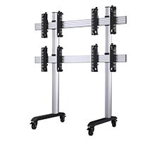 BT8370-2x2 - System X Universal Video Wall Stand for 2x2 Video Walls