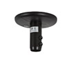 BT5820 - Fixed Ceiling Mount for 35mm Poles - Black