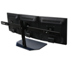 BT7333 - AViBALL&reg; Flat Screen Desk Mount with Glass Base for Three Screens - Rear View