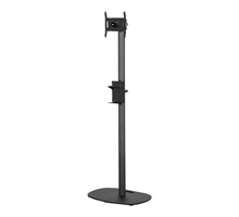 BT7401 - Flat Screen Stand with Bottled Sanitiser Cradle