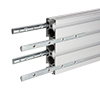 Multiple rail lengths available (rails can also be joined to create larger installs)