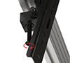 Safety screws help prevent unauthorised removal of screens