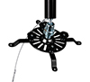 BT883 - Universal Projector Ceiling Mount with Extendable Arm - Tilted View