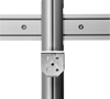 BTX24V - Vertical Exhibition Mount - Mounted on vertical profile shot