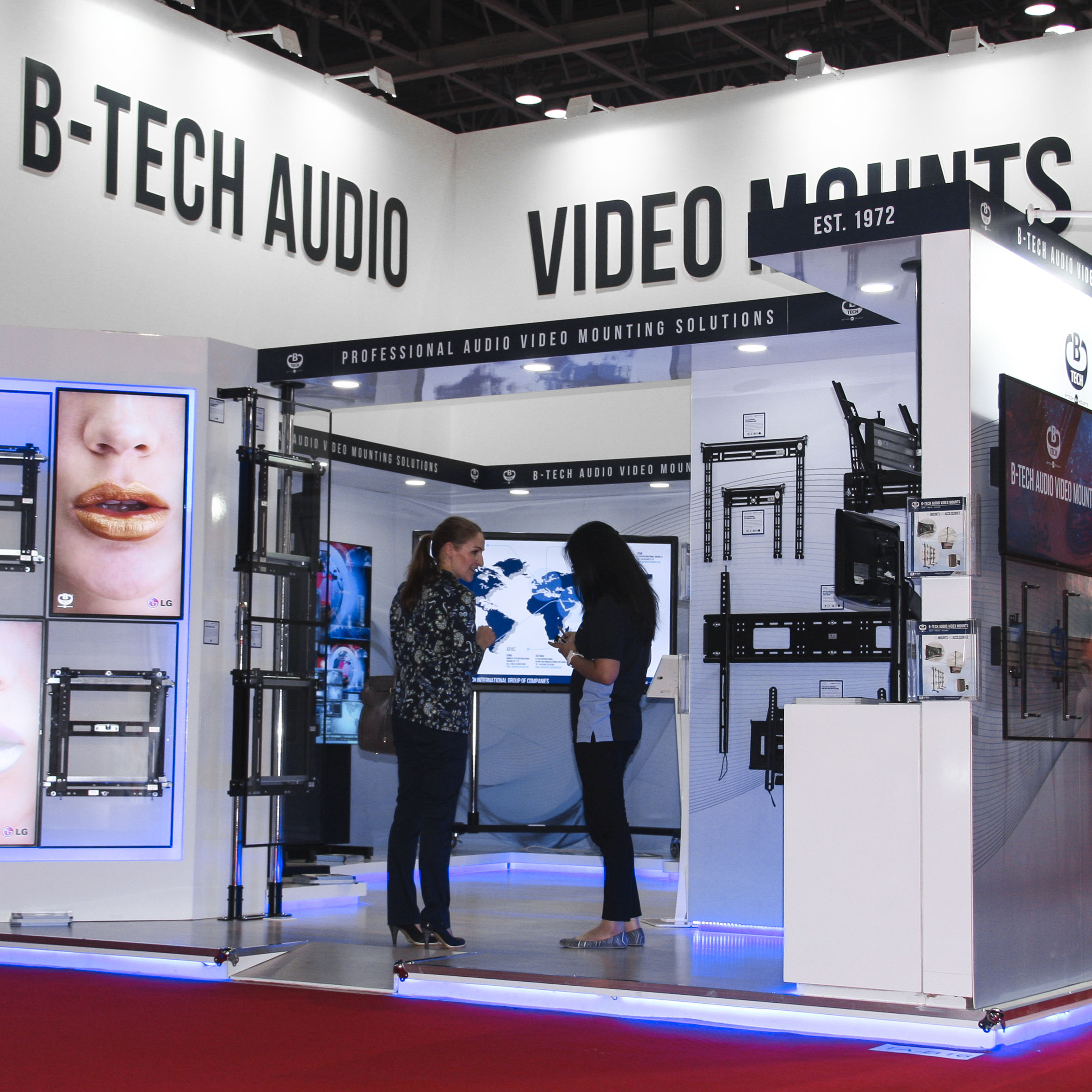 B-Tech's InfoComm MEA 2015 Exhbition Stand - Thank you for visiting