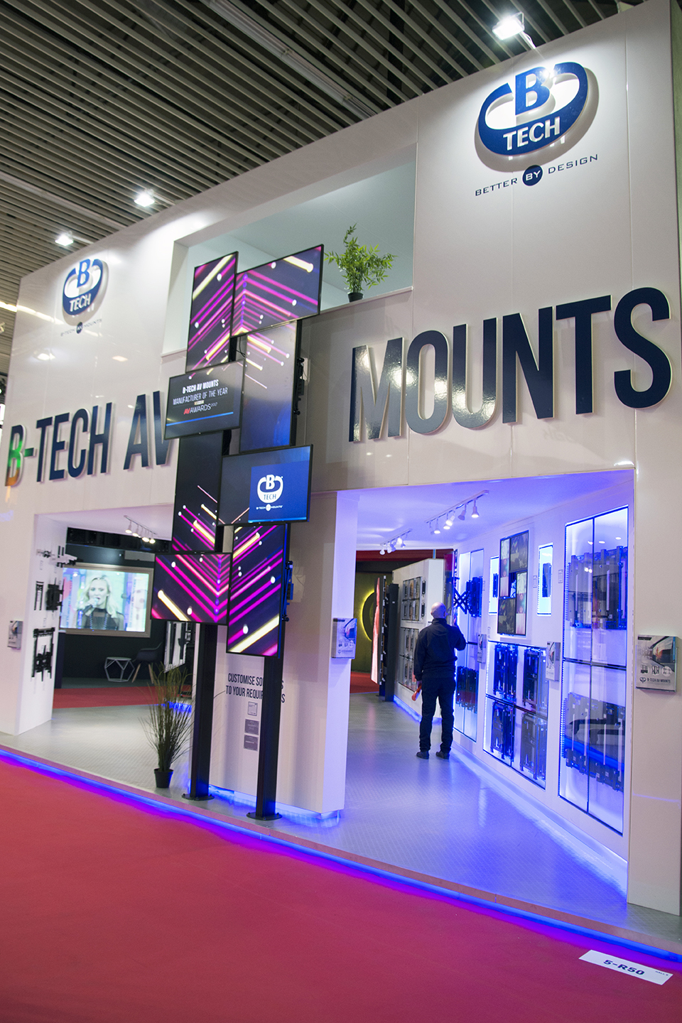B-Tech ISE 2018 Stand
