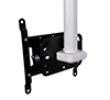 BT5972 - Screen mount features cover plates for a tidy installation
