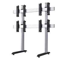 BT8370-2x2 - System X Universal Video Wall Stand for 2x2 Video Walls