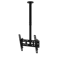 BT8426 Telescopic Universal Flat Screen Ceiling Mount with Tilt
