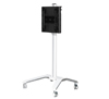BT8563 - Universal flat screen trolley with height adjustment - White