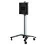 BT8563 - Universal flat screen trolley with height adjustment - Black / Silver