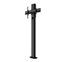 BT8704 - Premium Bolt Down Single Screen UC Stand - Black