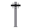 BT8704 - Premium Bolt Down Single Screen UC Stand - Silver and Black