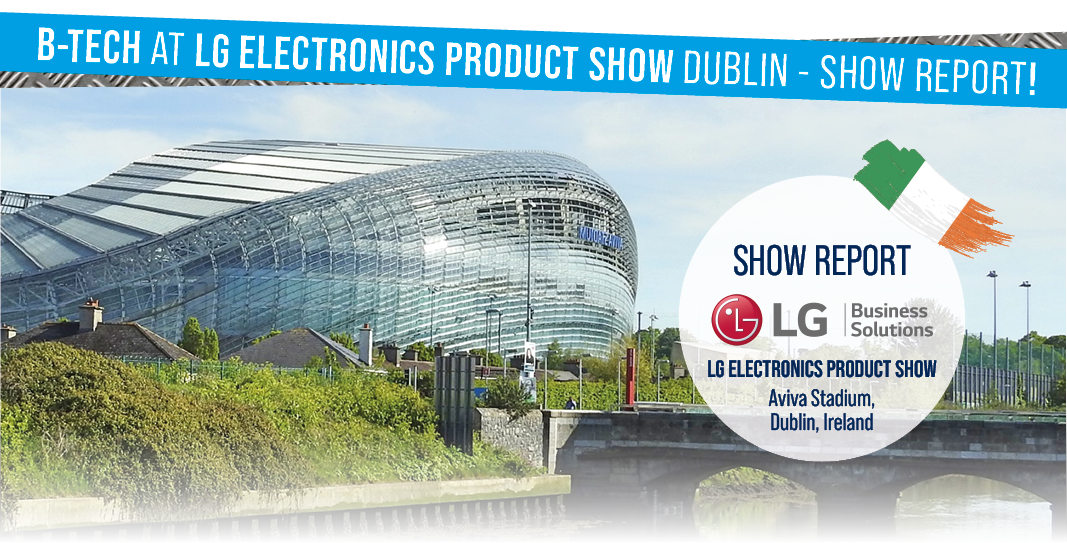 BTech selected as the official mount partner for the LG Business